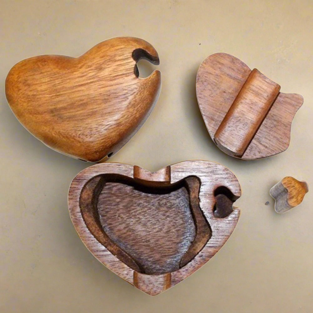 Handmade Wooden Puzzle Box