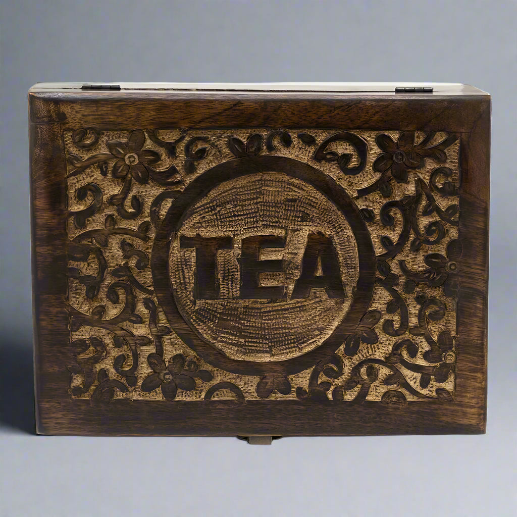 Mango Wood Tea Boxes