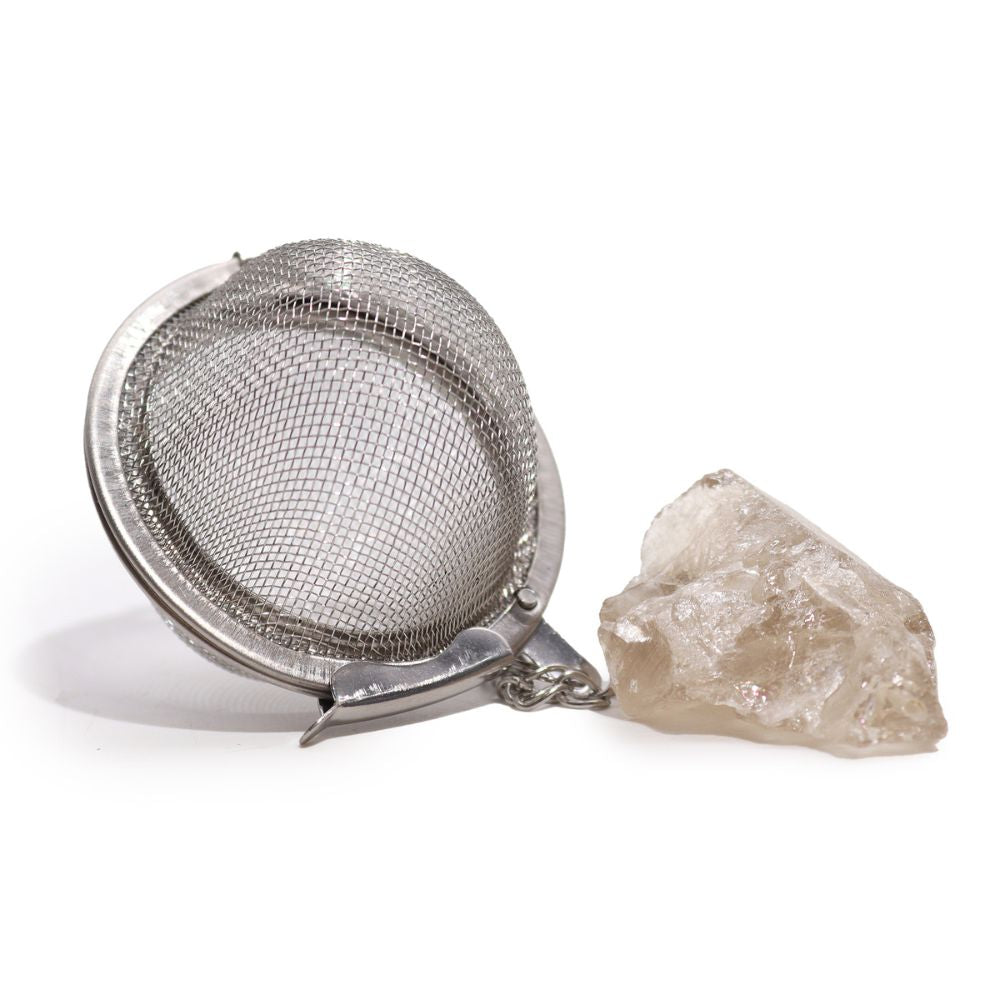 Raw Gemstone Tea Strainer