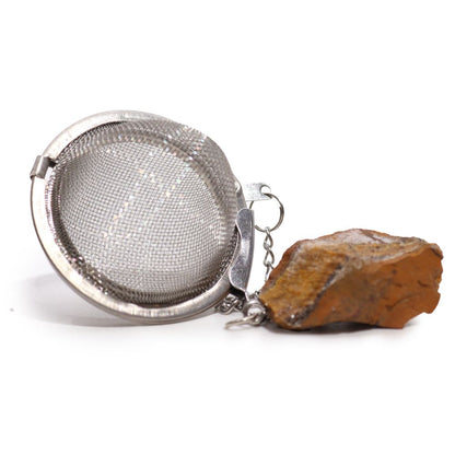 Raw Gemstone Tea Strainer