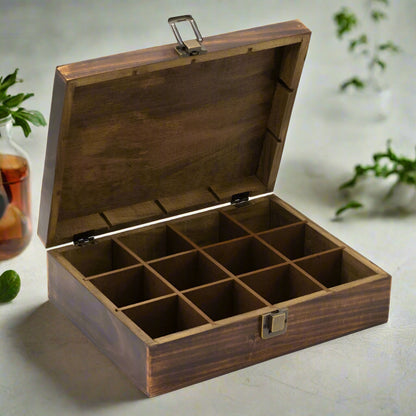 Mango Wood Tea Boxes