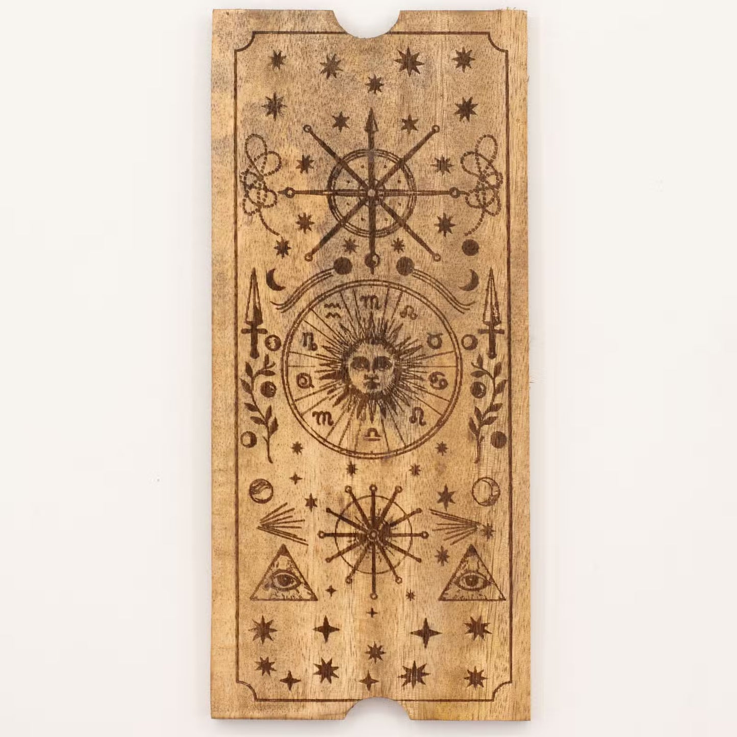 Handcrafted Mango Wood Tarot Box