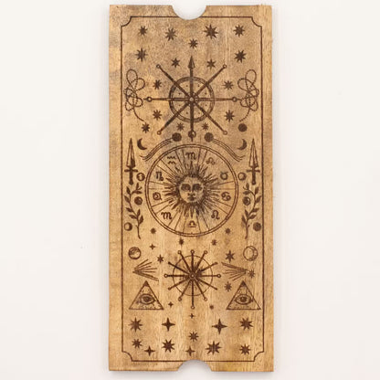 Handcrafted Mango Wood Tarot Box