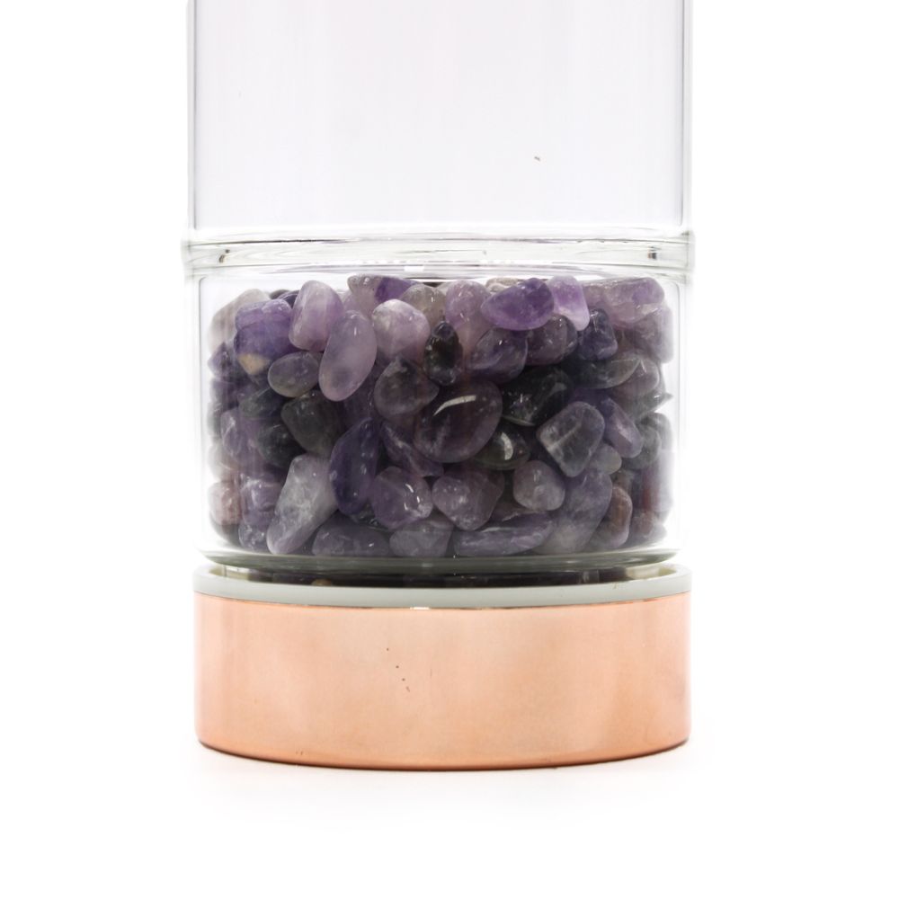 Crystal tea Infuser bottle