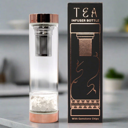 Crystal tea Infuser bottle