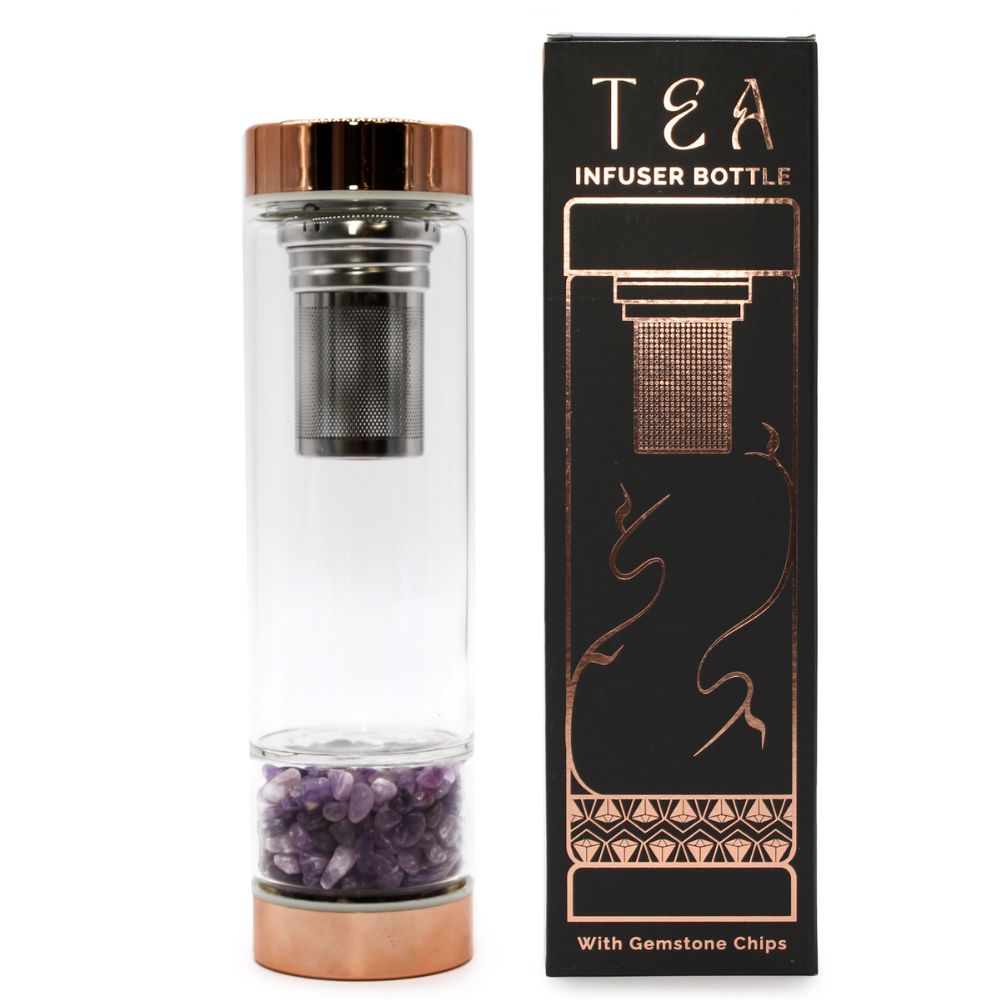 Crystal tea Infuser bottle