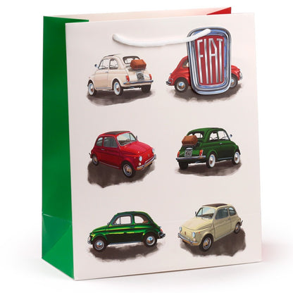 Fiat 500 - Retro Car Gift Bag