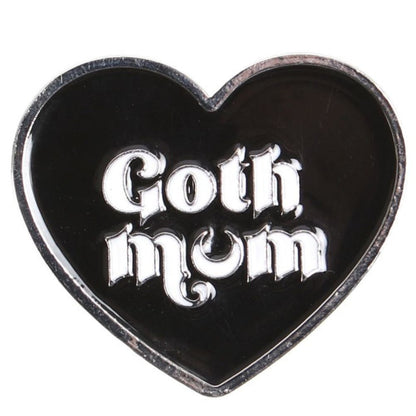 Goth Mum Pin Badge