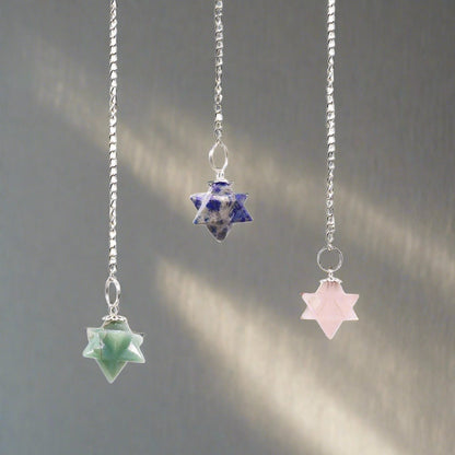 Assorted - Merkaba Star Pendulums