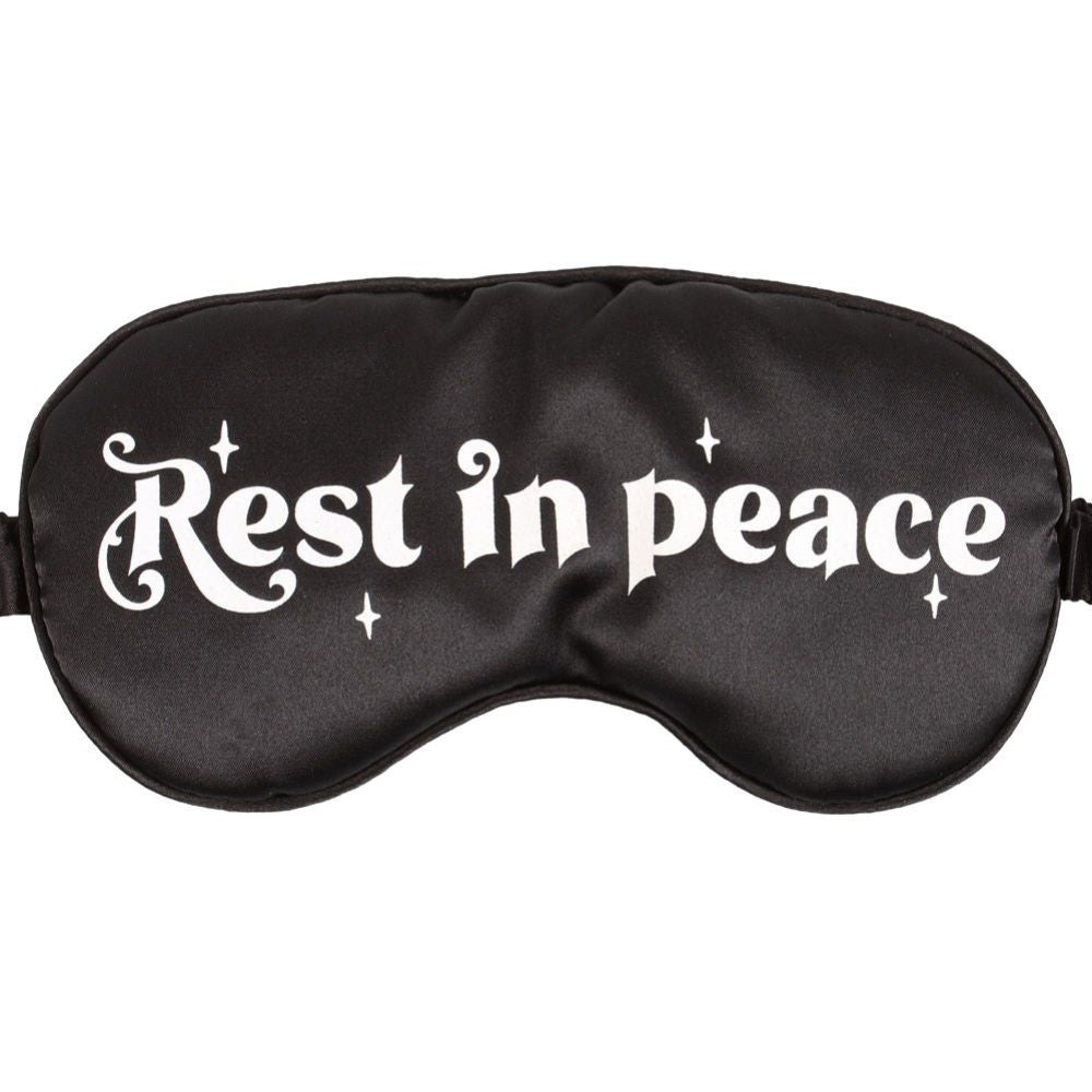 Sleep Mask - 'Rest in Peace'