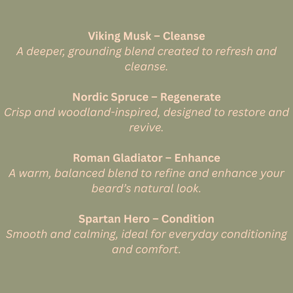 Pure and Natural Beard Oils