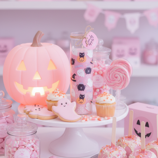 Pastel Halloween Candy Apple ScentedTube Candle
