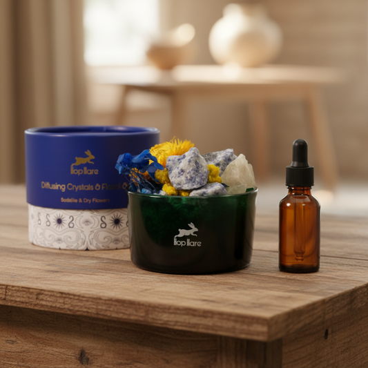 Hop Hare Diffusing Crystals & Floral Sets