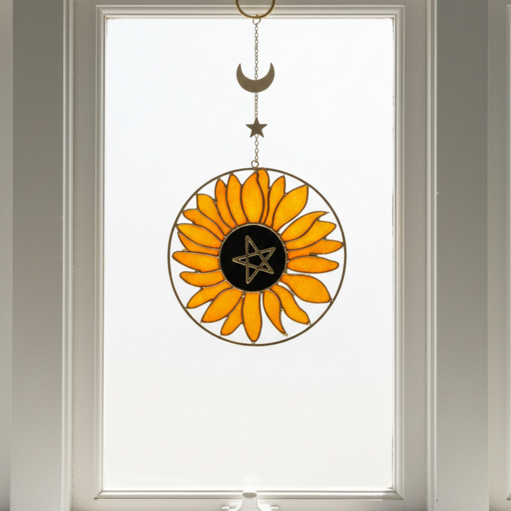 Summer Solstice Sunflower Suncatcher