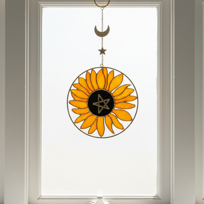 Summer Solstice Sunflower Suncatcher