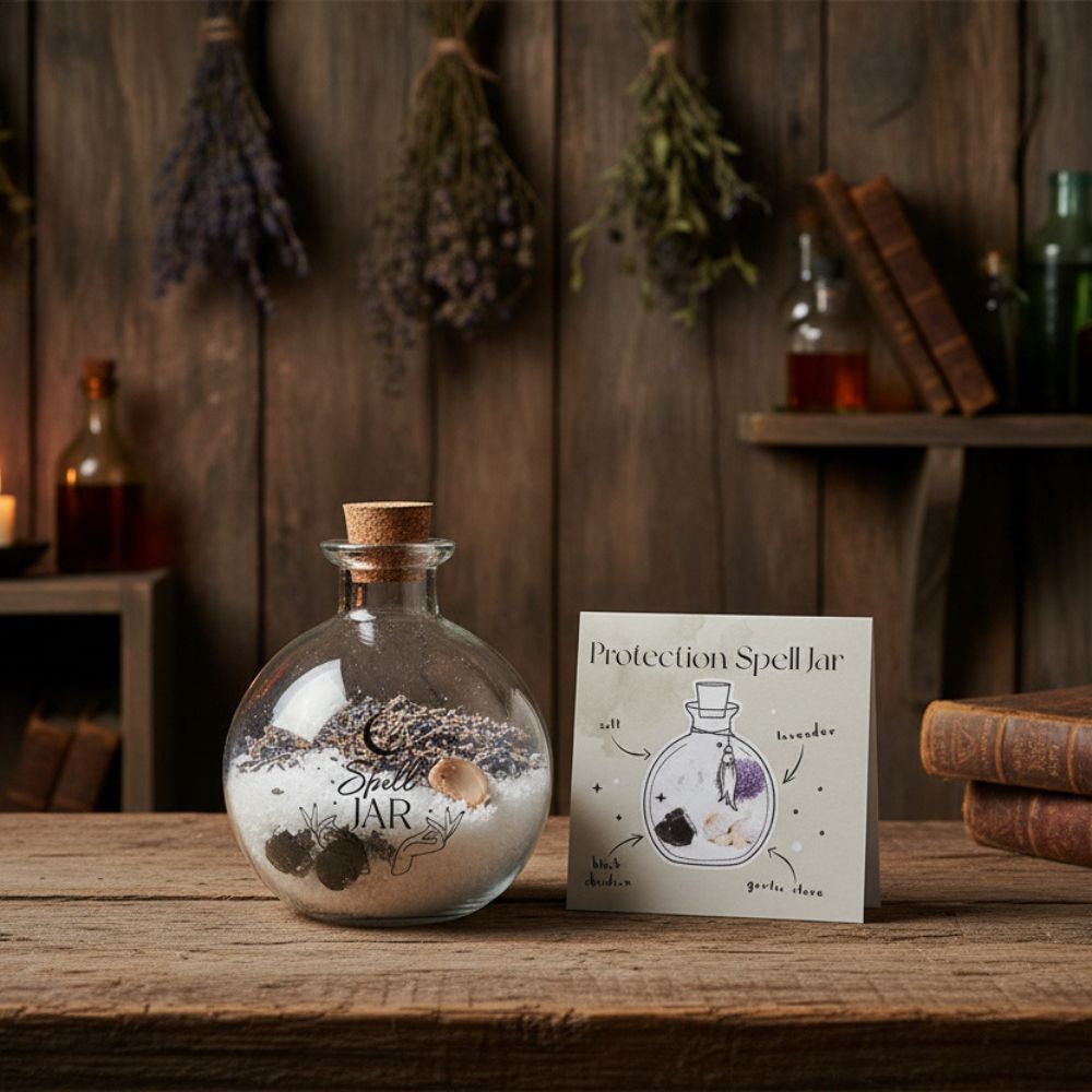 Glass Spell Jar Gift Set