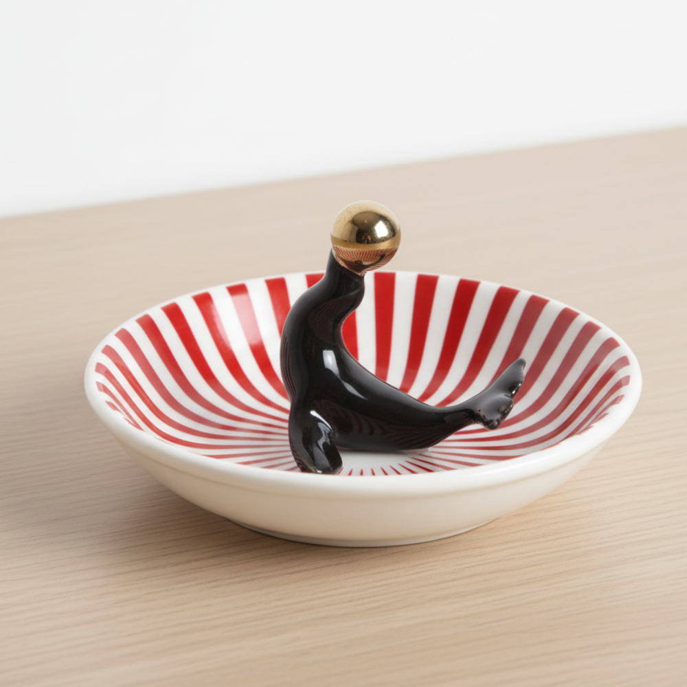 Circus Seal Trinket Dish