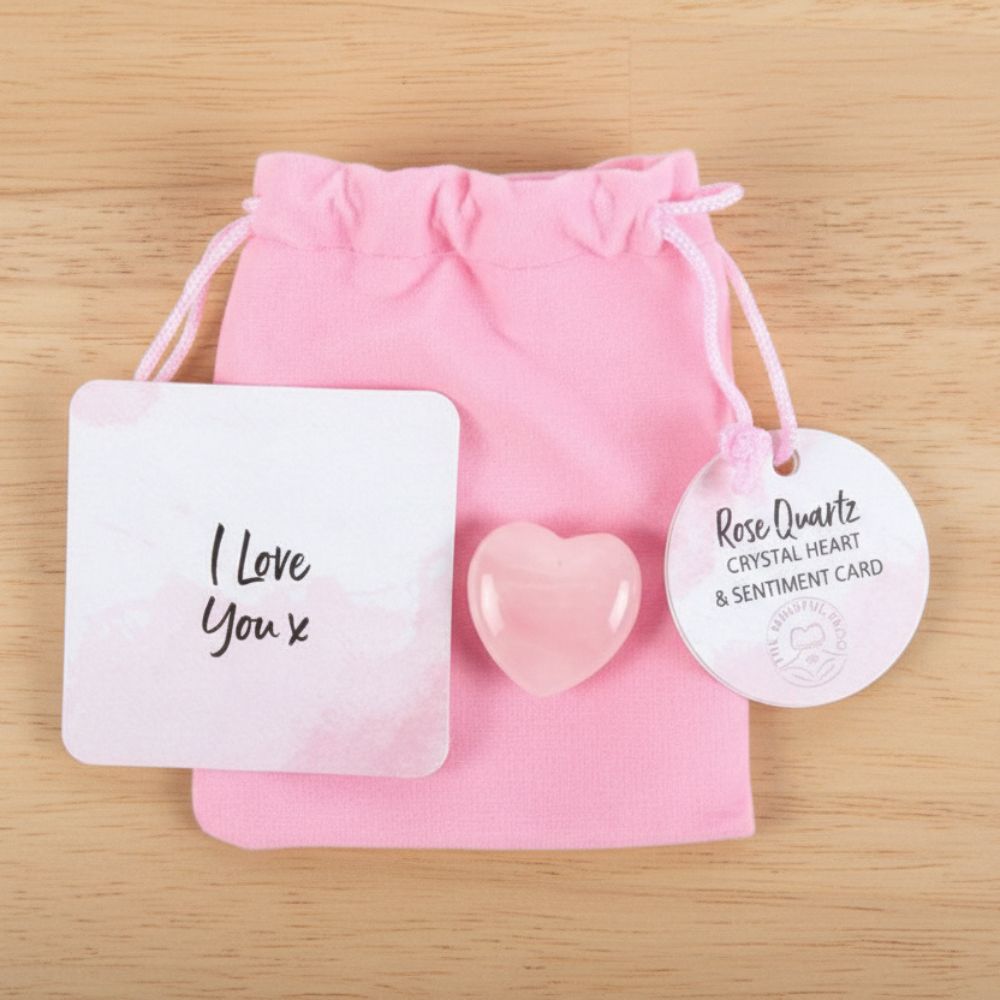 'I Love You' Rose Quartz