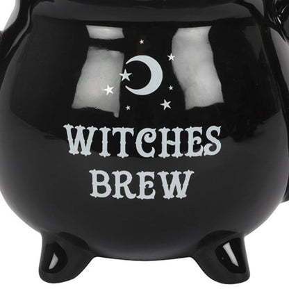 Witches Brew Ceramic Cauldron Tea Set