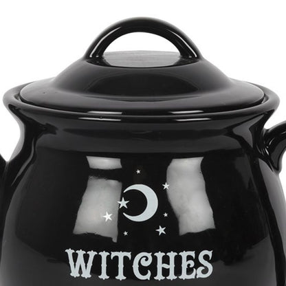 Witches Brew Ceramic Cauldron Tea Set