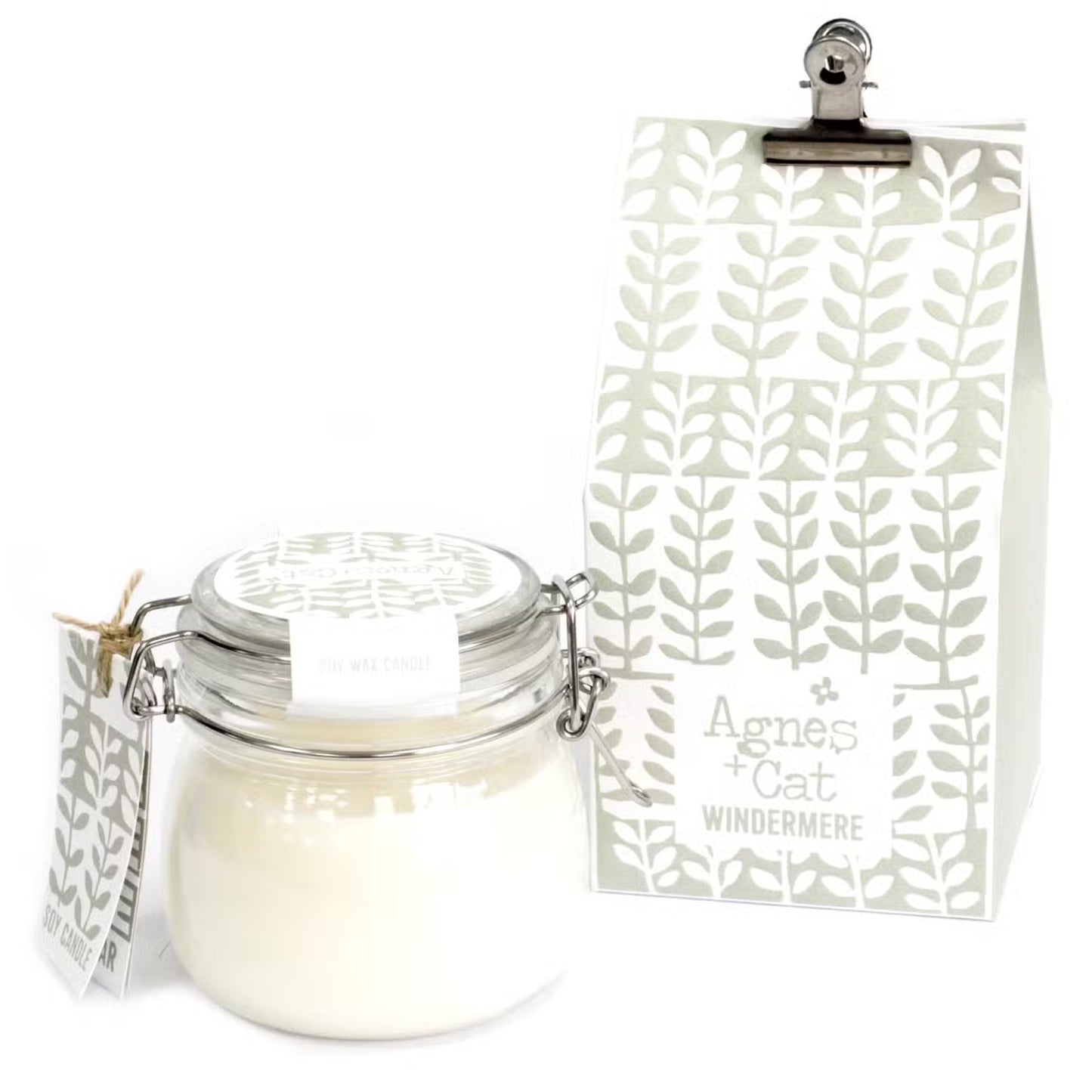 Agnes and Cat - Kilner Jar Candle