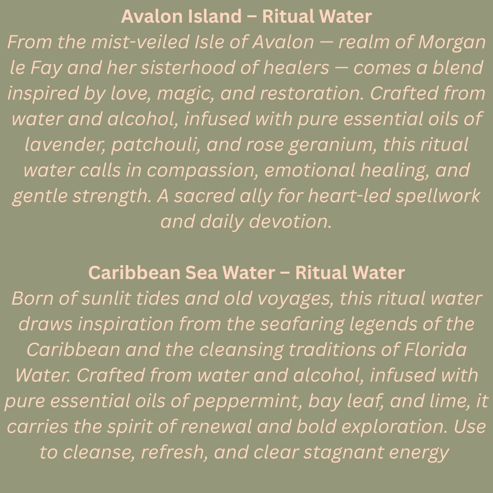 Ancient Witch Ritual Waters