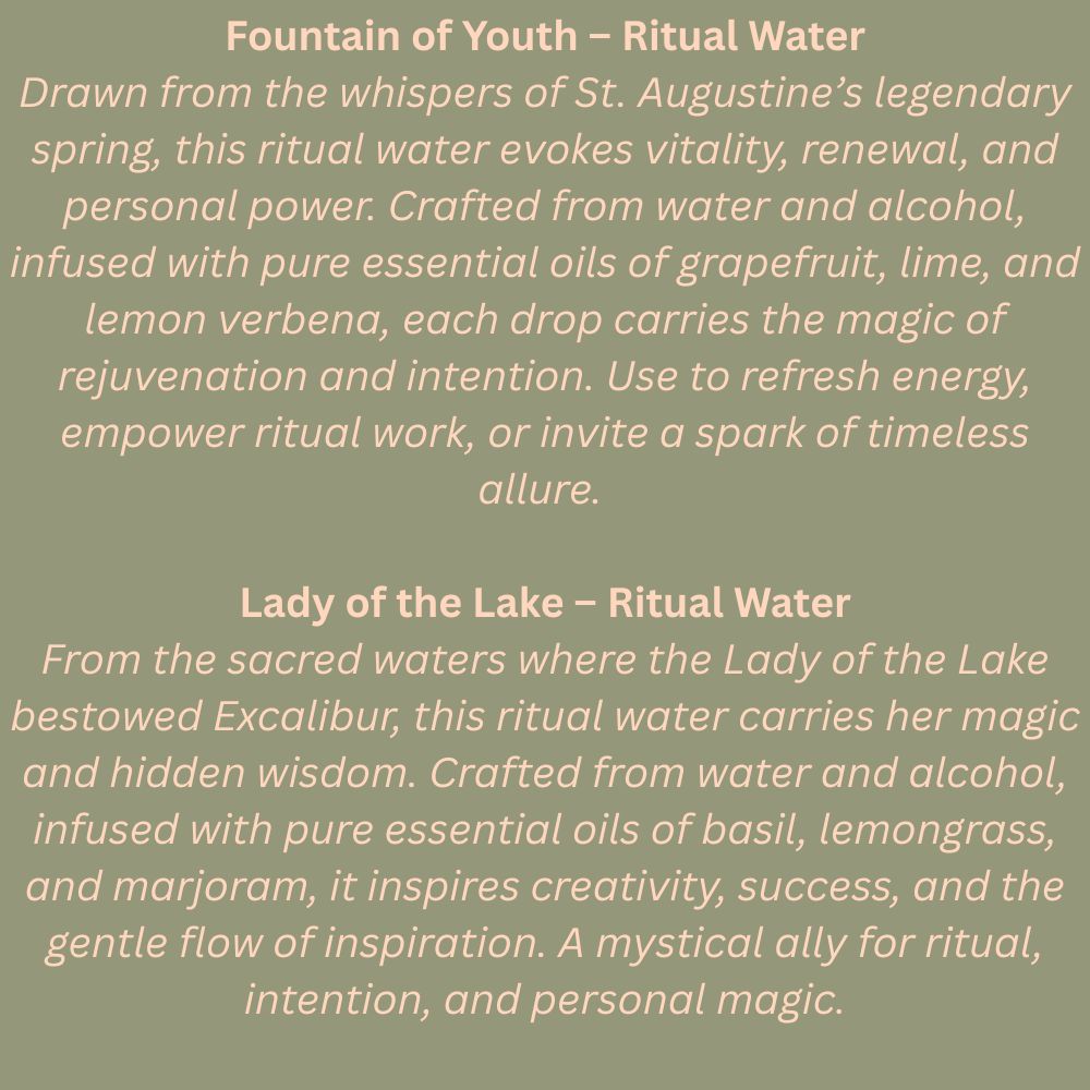 Ancient Witch Ritual Waters