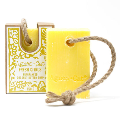 Agnes and Cat - Soap on a Rope Collection