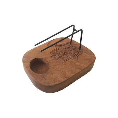 Handcrafted Teak Wood Palo Santo Holder