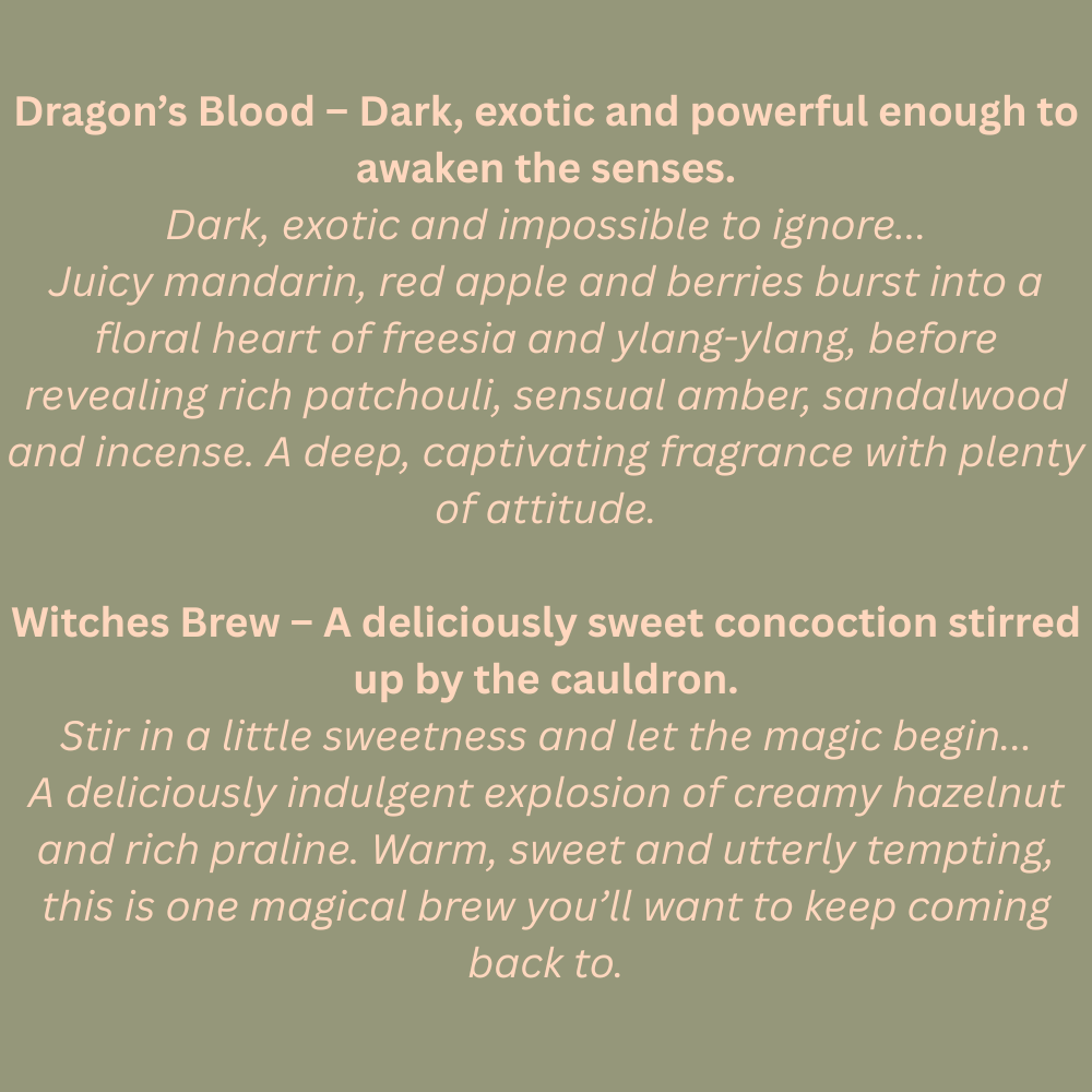 The Seven Deadly Scents – Enchanted Soy Wax Melts