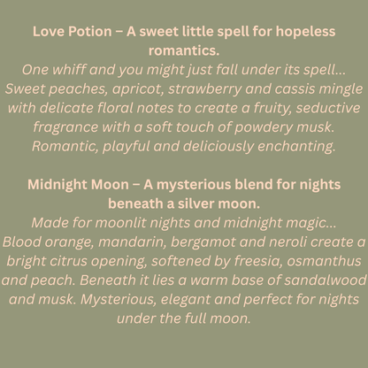 The Seven Deadly Scents – Enchanted Soy Wax Melts