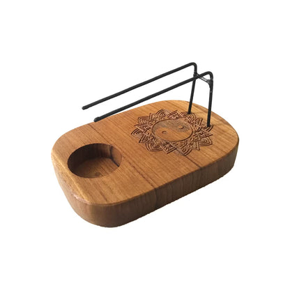 Handcrafted Teak Wood Palo Santo Holder